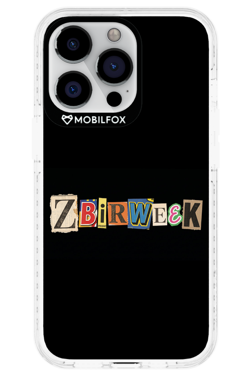 Zbirweek (black) 2.0 - Apple iPhone 13 Pro