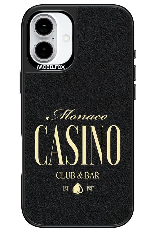 Casino Monaco Leather 2.0 - Apple iPhone 16 Plus