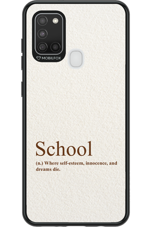 Schooool - Samsung Galaxy A21 S