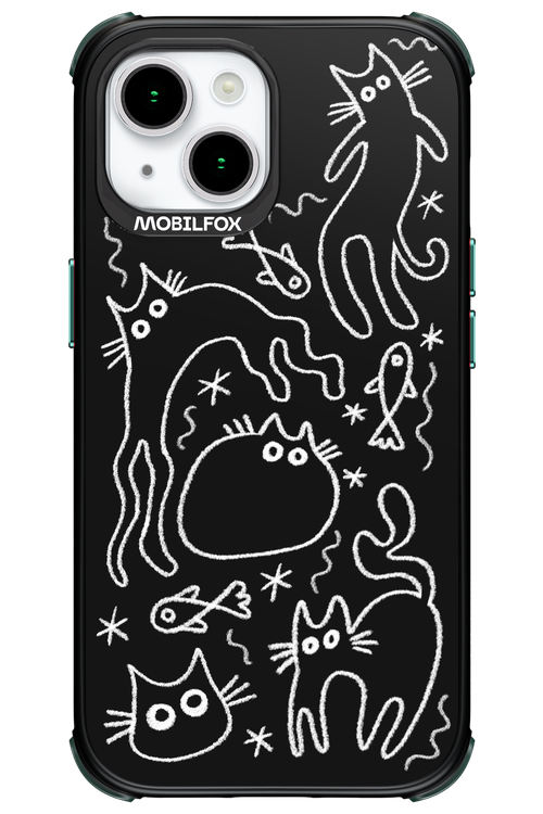 CHALK_CATS 2.0 - Apple iPhone 15
