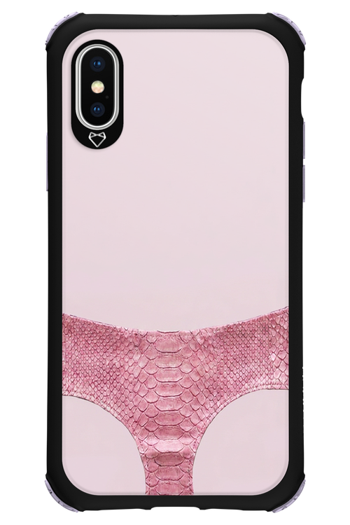 Snake Leather Panties 2.0 - Apple iPhone X