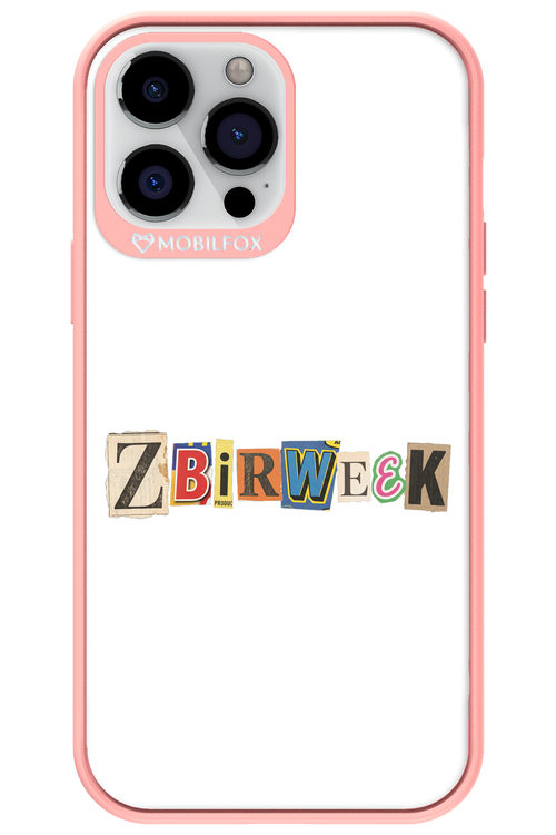Zbirweek (white) 2.0 - Apple iPhone 13 Pro Max