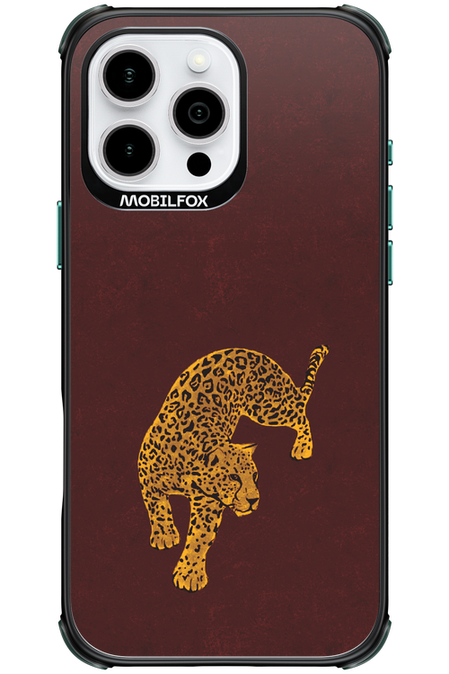 Burgundy Leopard - Apple iPhone 16 Pro Max