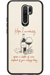 Bottle of wine 2.0 - Xiaomi Redmi 9