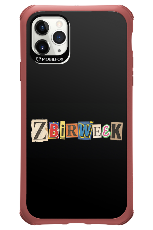 Zbirweek (black) 2.0 - Apple iPhone 11 Pro Max