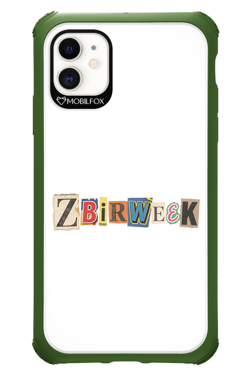Zbirweek (white) 2.0 - Apple iPhone 11