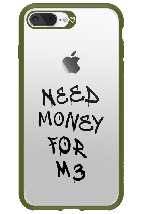 Need M3 Transparent Black - Apple iPhone 7 Plus