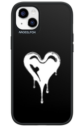 Heart Black - Apple iPhone 14 Plus