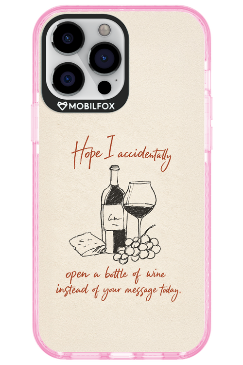 Bottle of wine 2.0 - Apple iPhone 13 Pro Max