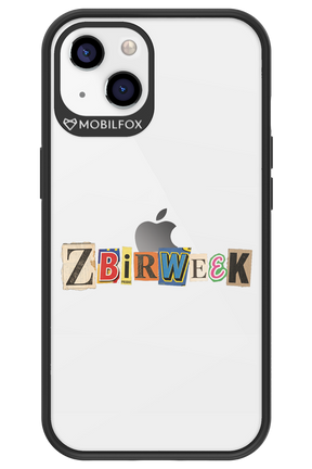Zbirweek (transparent) 2.0 - Apple iPhone 13