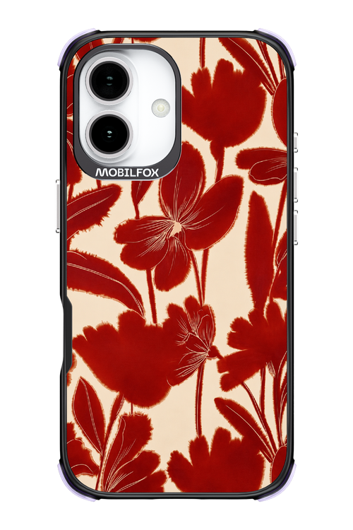 Burgundy Flowers 2.0 - Apple iPhone 17