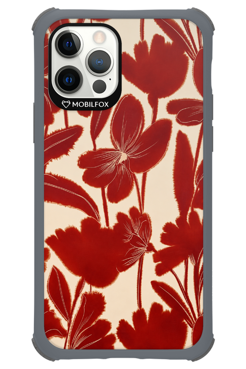 Burgundy Flowers 2.0 - Apple iPhone 12 Pro