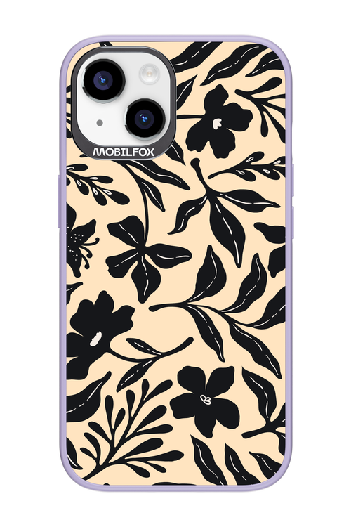 Black Flowers 2.0 - Apple iPhone 14