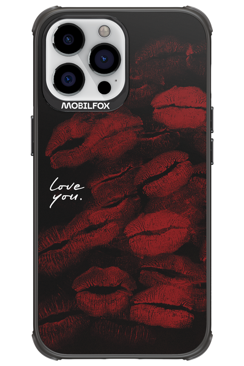 LOVE U BLACK 2.0 - Apple iPhone 13 Pro Max