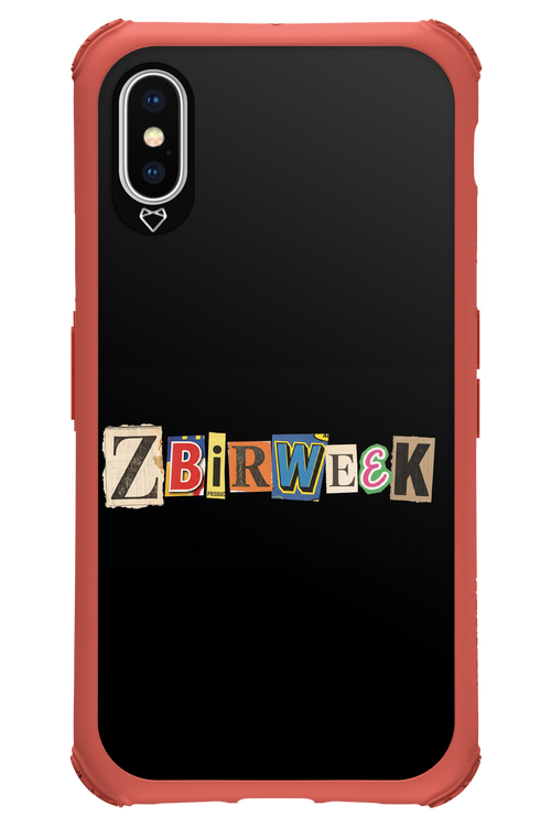 Zbirweek (black) 2.0 - Apple iPhone XS