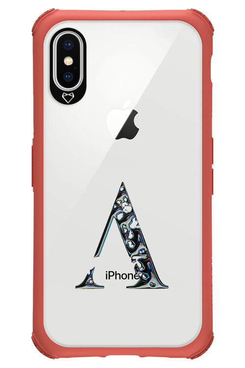 Azteca A Chrome Logo 2.0 - Apple iPhone XS