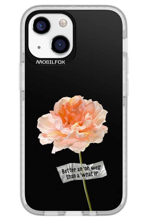 Flower Black - Apple iPhone 13 Mini