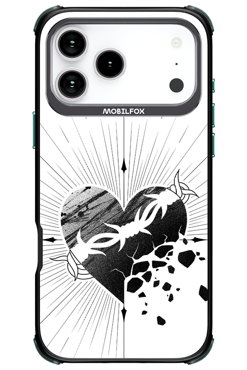 Fekete Szív 2.0 - Apple iPhone 17 Pro Max