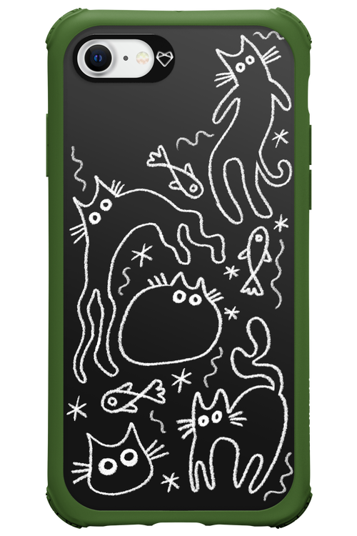 CHALK_CATS 2.0 - Apple iPhone SE 2020
