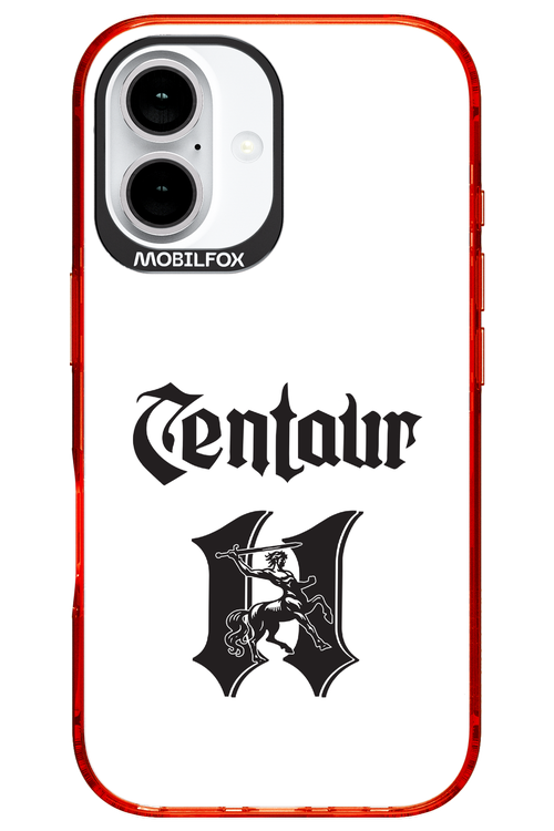 Centaur Logo White 2.0 - Apple iPhone 16