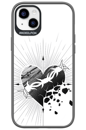 Fekete Szív - Apple iPhone 14 Plus