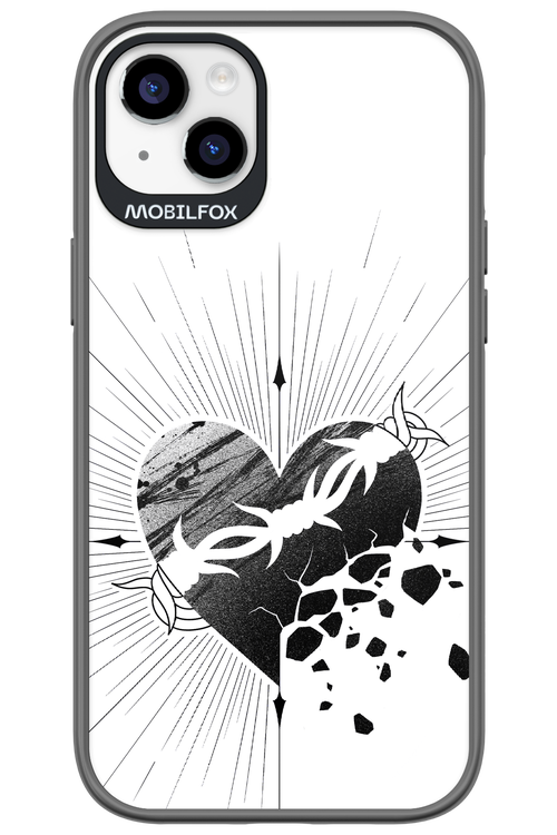 Fekete Szív - Apple iPhone 14 Plus