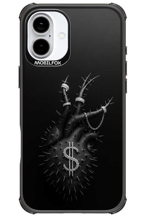 Black Heart - Apple iPhone 16 Plus