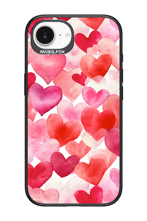 Water Painted Heart - Apple iPhone 16e