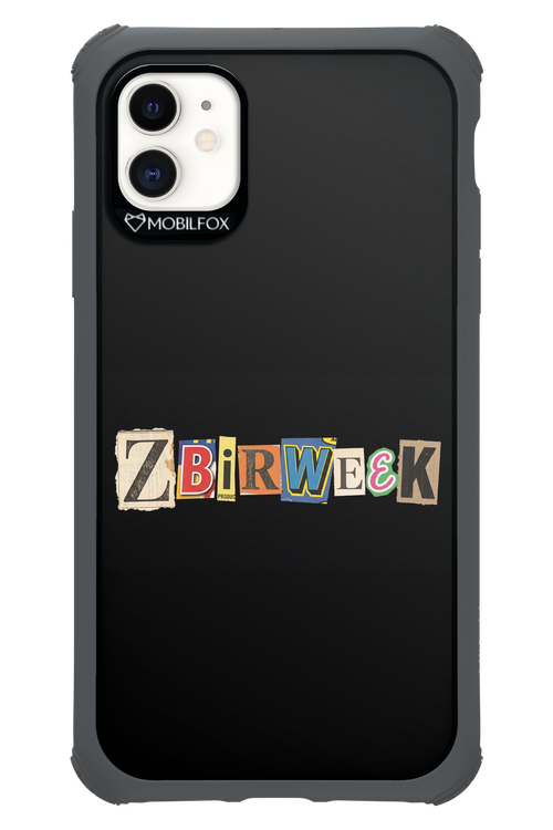 Zbirweek (black) 2.0 - Apple iPhone 11