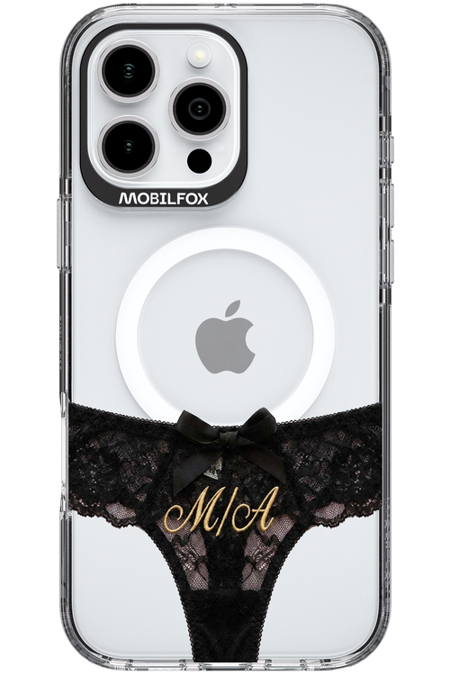 Black Panties Transparent 2.0 - Apple iPhone 16 Pro Max