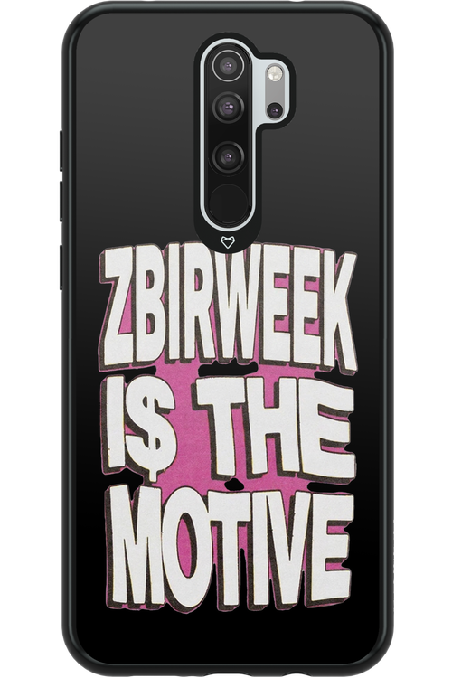 Motive (black) 2.0 - Xiaomi Redmi Note 8 Pro