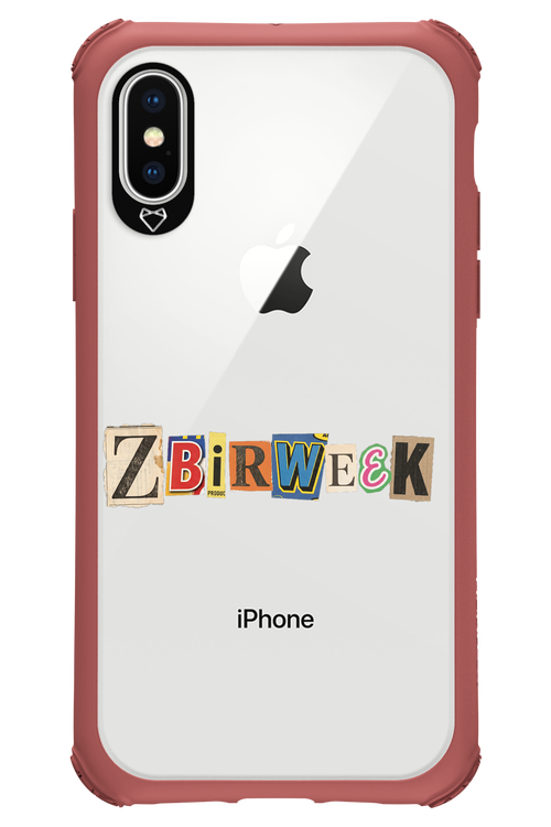 Zbirweek (transparent) 2.0 - Apple iPhone XS