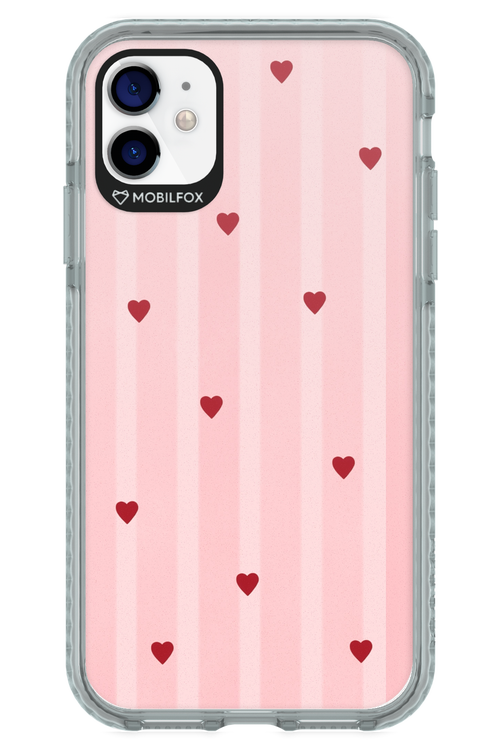 Red Little Hearts 2.0 - Apple iPhone 11