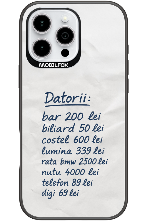 The List - Apple iPhone 16 Pro Max