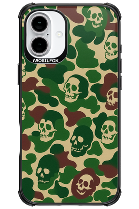 Camo Skull - Apple iPhone 16 Plus