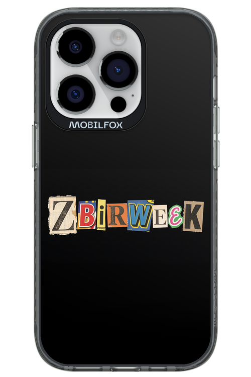 Zbirweek (black) 2.0 - Apple iPhone 14 Pro