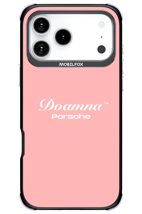 Doamna Porsche (pink) - Apple iPhone 17 Pro Max