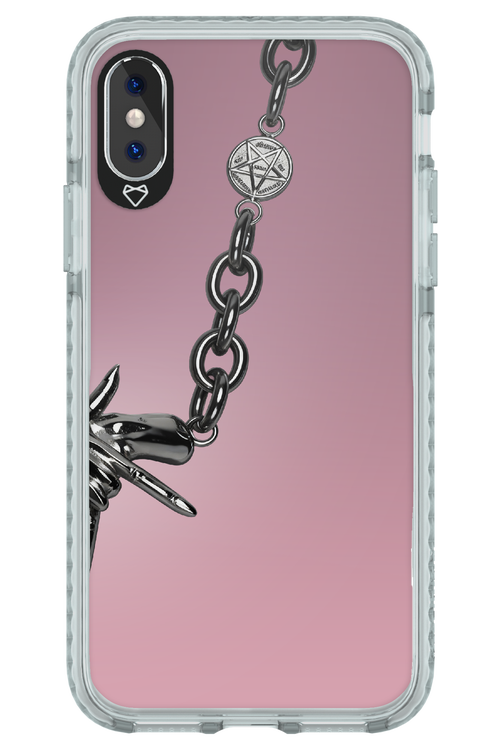 Chain dreapta roz 2.0 - Apple iPhone X