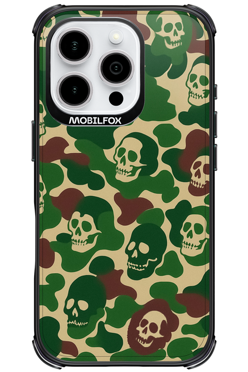 Camo Skull - Apple iPhone 16 Pro