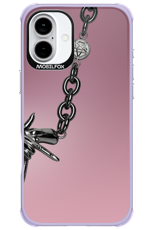 Chain dreapta roz 2.0 - Apple iPhone 16 Plus