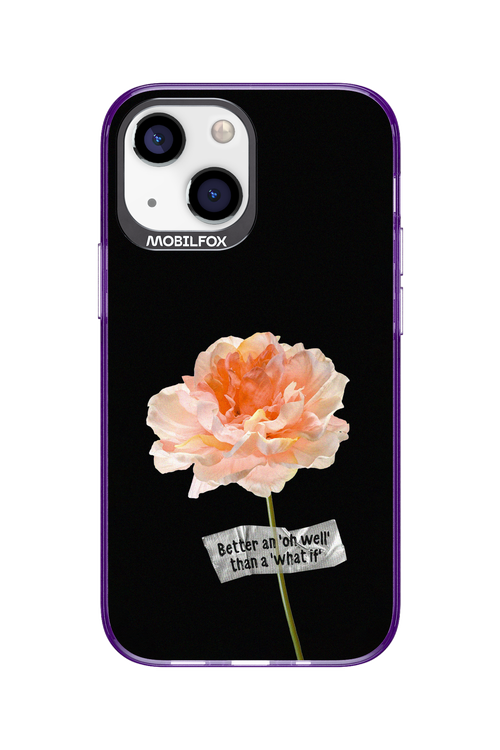 Flower Black - Apple iPhone 13 Mini