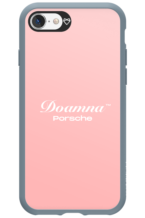 Doamna Porsche (pink) - Apple iPhone 8
