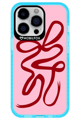 Burgundy Bow - Apple iPhone 13 Pro