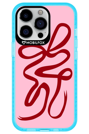 Burgundy Bow - Apple iPhone 13 Pro