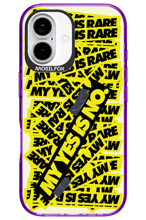 My yes is no 2.0 - Apple iPhone 16