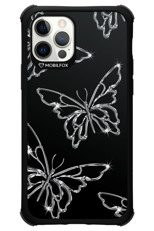 Silver Butterfly 2.0 - Apple iPhone 12 Pro