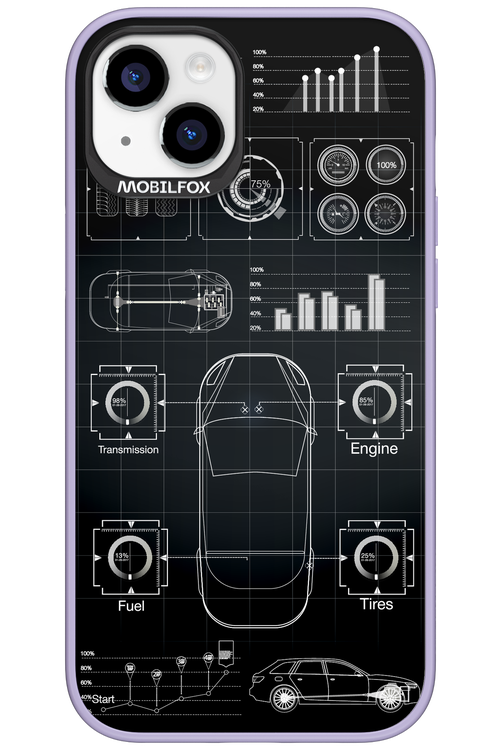 Cyber Grid 2.0 - Apple iPhone 15 Plus
