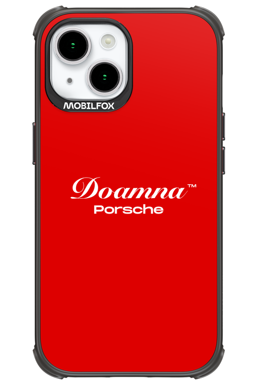Doamna Porsche (red) - Apple iPhone 15