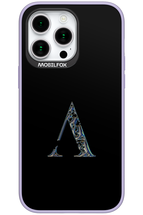 ⁠ ⁠Azteca A Chrome Logo - Apple iPhone 15 Pro Max