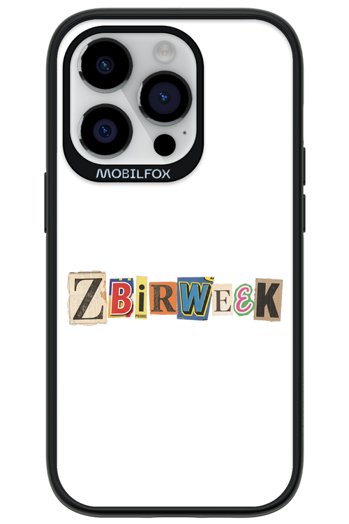 Zbirweek (white) 2.0 - Apple iPhone 14 Pro